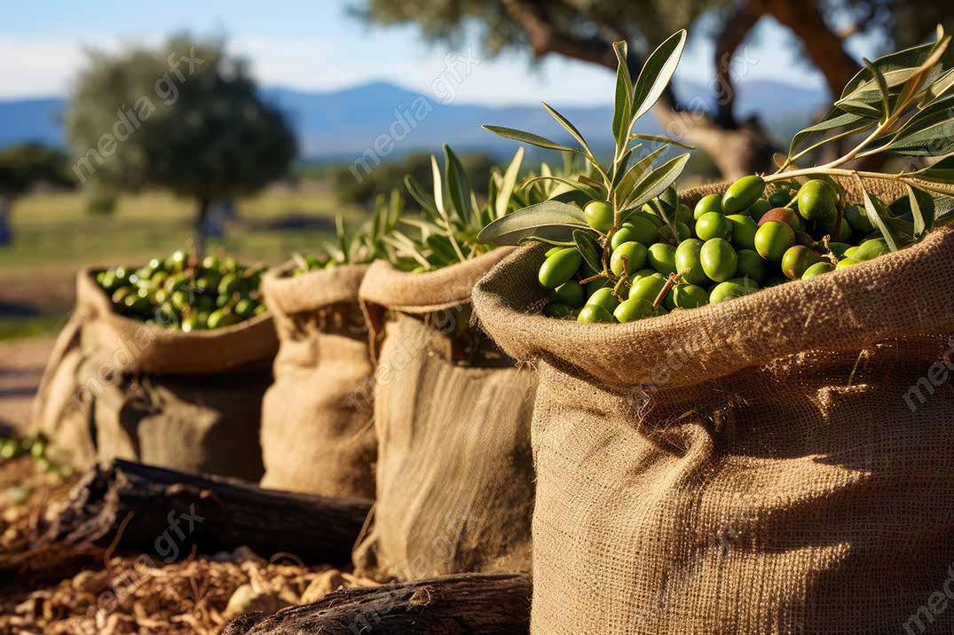 عکس با کیفیت زیتون و روغن زیتون MJ000906