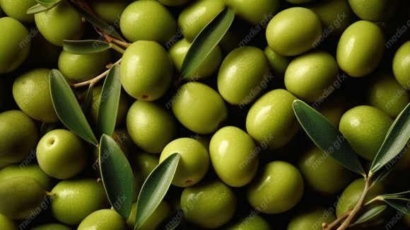 عکس با کیفیت زیتون و روغن زیتون MJ000912