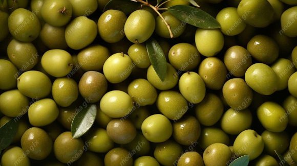 عکس با کیفیت زیتون و روغن زیتون MJ000913