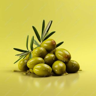 عکس با کیفیت زیتون و روغن زیتون MJ000915