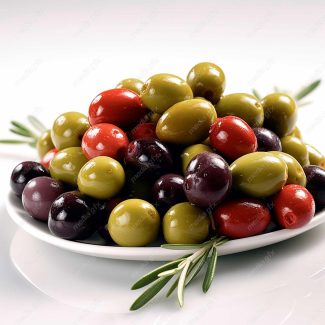 عکس با کیفیت زیتون و روغن زیتون MJ000920