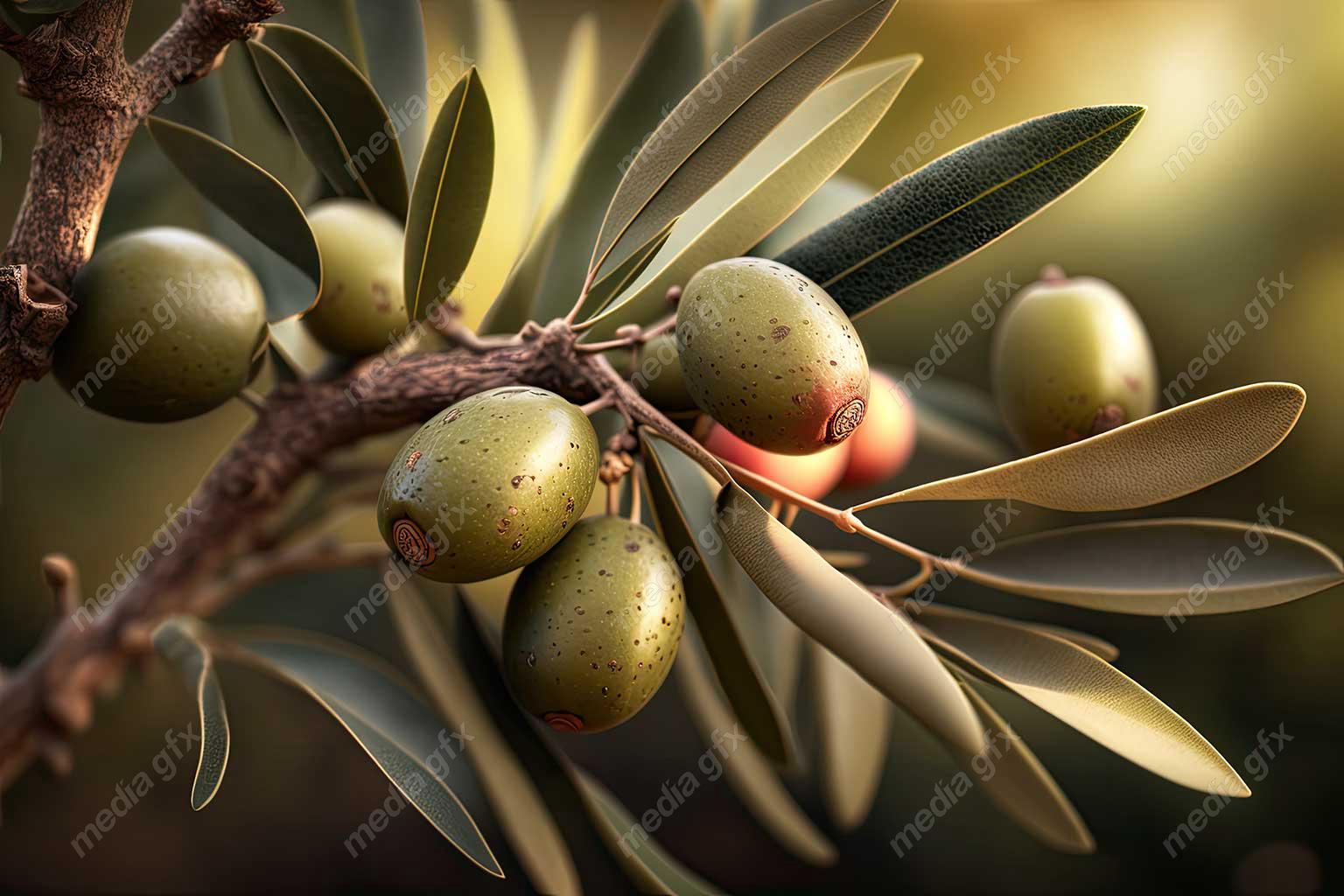 عکس با کیفیت زیتون و روغن زیتون MJ000929