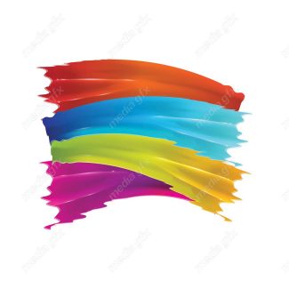 وکتور براش رنگی و پاشش رنگ انتزاعی MV000946