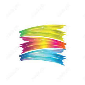 وکتور براش رنگی و پاشش رنگ انتزاعی MV000951