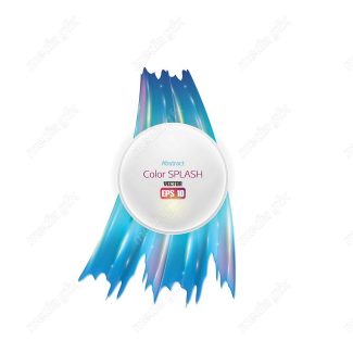 وکتور براش رنگی و پاشش رنگ انتزاعی MV000952