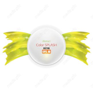 وکتور براش رنگی و پاشش رنگ انتزاعی MV000955