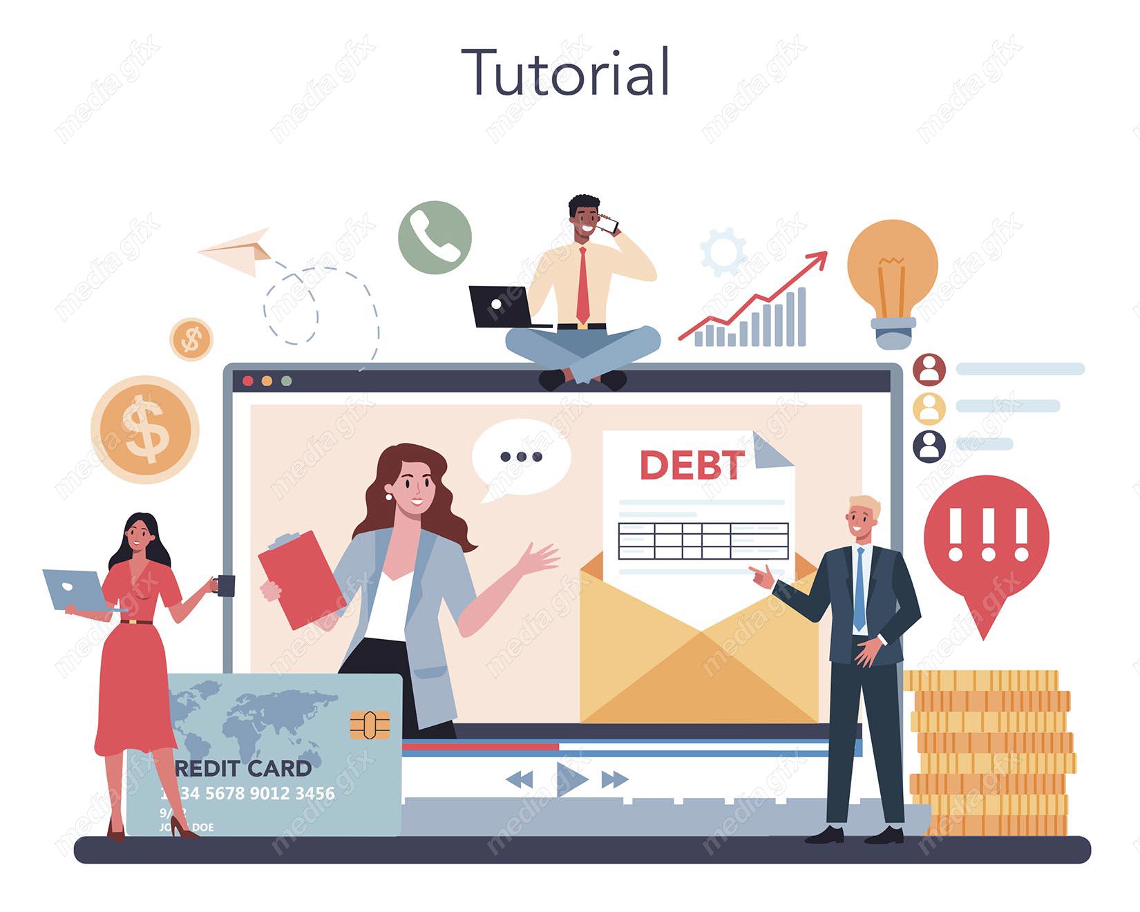 وکتور وام، پس انداز، مشاوره مالی و امور بانکی MV000969