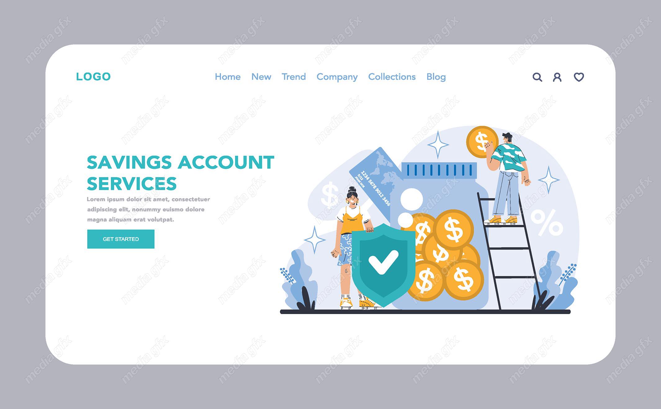 وکتور سرمایه گذاری و خدمات بانکی و مالی MV000993