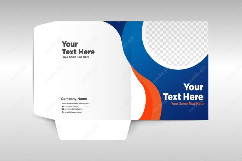 دانلود رایگان وکتور طرح آماده فولدر اداری شیک و رسمی MV001069