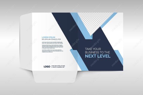 دانلود رایگان وکتور طرح آماده فولدر اداری شیک و رسمی MV001076