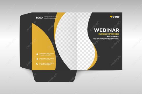 دانلود رایگان وکتور طرح آماده فولدر اداری شیک و رسمی MV001078