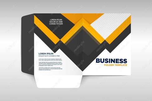 دانلود رایگان وکتور طرح آماده فولدر اداری شیک و رسمی MV001084