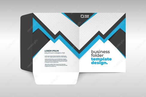 دانلود رایگان وکتور طرح آماده فولدر اداری شیک و رسمی MV001085