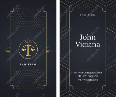 وکتور کارت ویزیت وکیل و وکالت MV001134