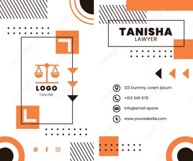 وکتور کارت ویزیت وکیل و وکالت MV001138