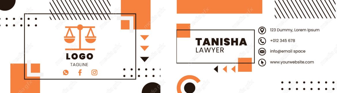 وکتور کارت ویزیت وکیل و وکالت MV001139