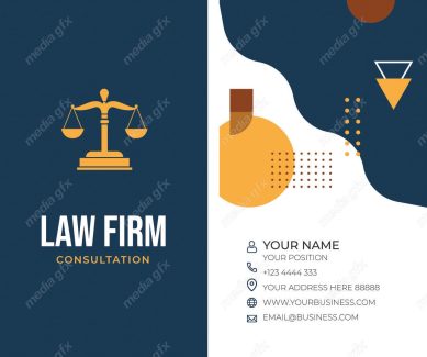 وکتور کارت ویزیت وکیل و وکالت MV001140