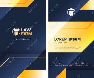 وکتور کارت ویزیت وکیل و وکالت MV001141