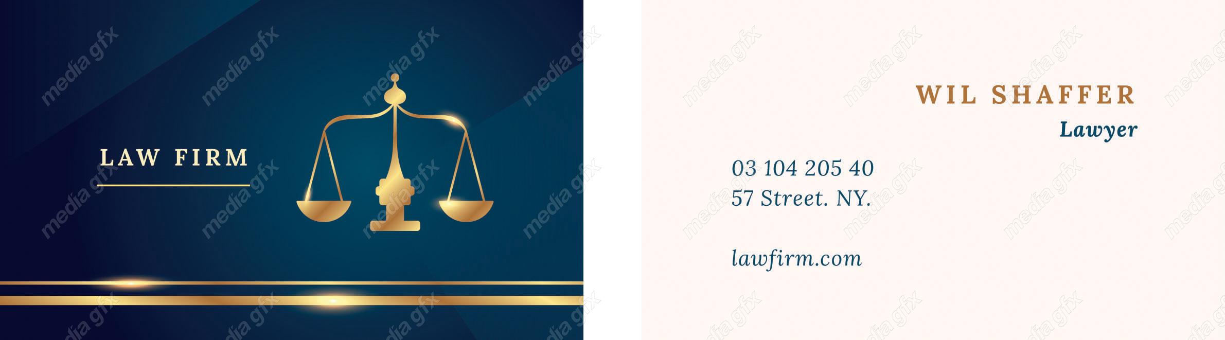 وکتور کارت ویزیت وکیل و وکالت MV001143