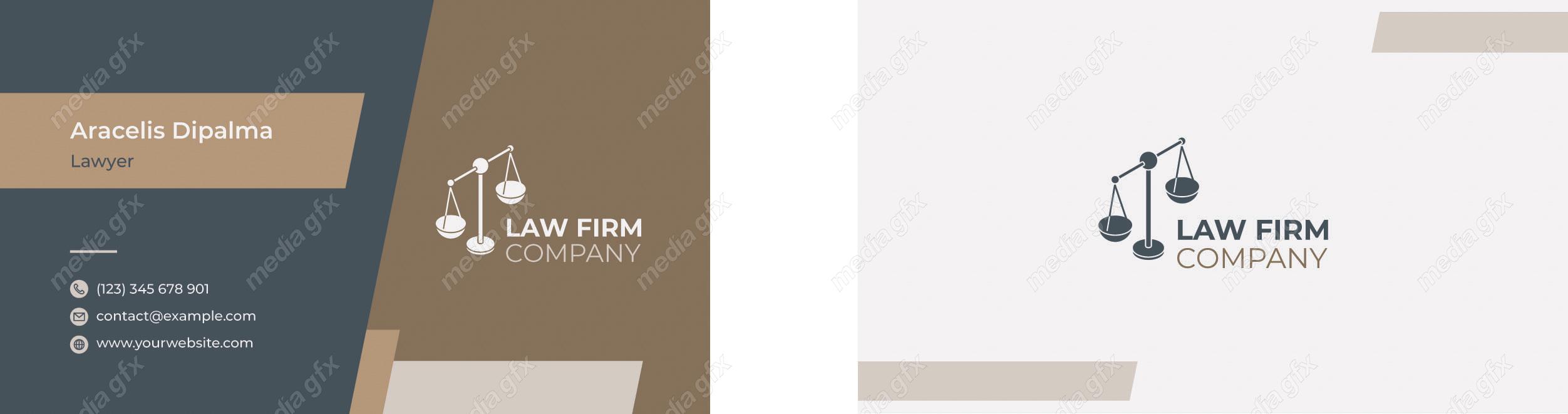 وکتور کارت ویزیت وکیل و وکالت MV001148