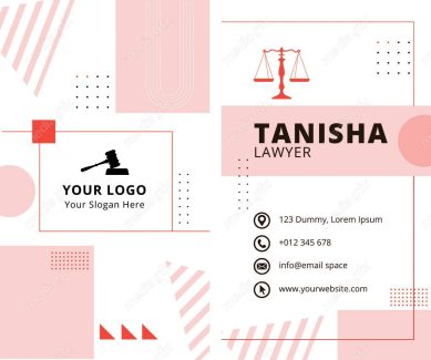 وکتور کارت ویزیت وکیل و وکالت MV001157