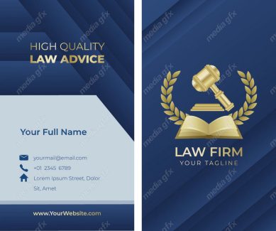 وکتور کارت ویزیت وکیل و وکالت MV001158
