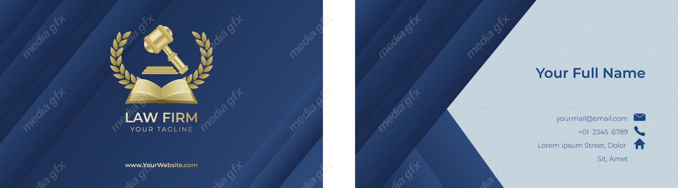 وکتور کارت ویزیت وکیل و وکالت MV001159