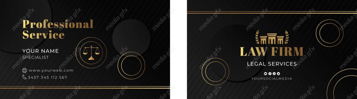 وکتور کارت ویزیت وکیل و وکالت MV001166