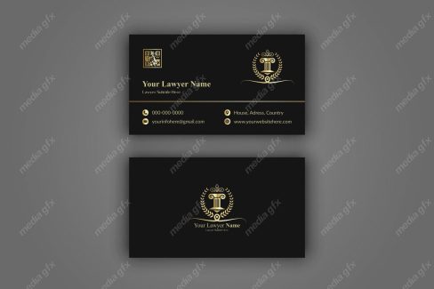 وکتور کارت ویزیت وکیل و وکالت MV001171