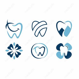 وکتور لوگو و آیکن طرح کلینیک دندانپزشکی MV000520