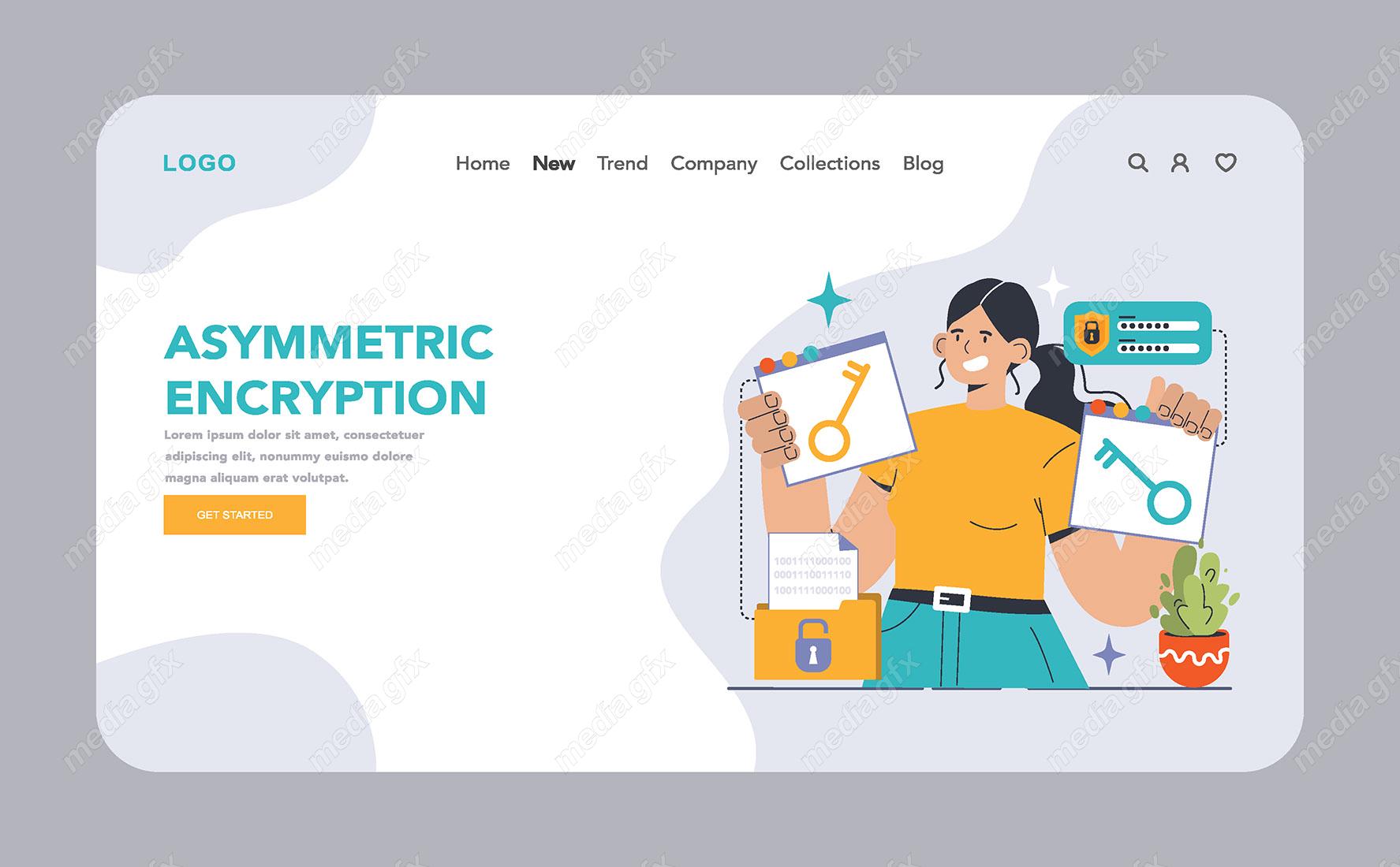 دانلود وکتور کاراکتر با موضوع کدگذاری و امنیت اطلاعات مجازی MV000542