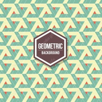 وکتور پس زمینه پترن انتزاعی اشکال هندسی رنگارنگ MV001174