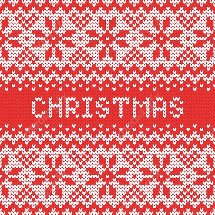 وکتور پترن طرح پارچه بافتنی کریسمس و ژاکت MV001190