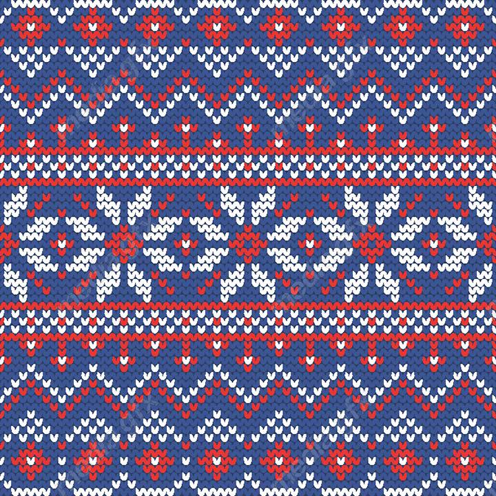 وکتور پترن طرح پارچه بافتنی کریسمس و ژاکت MV001191