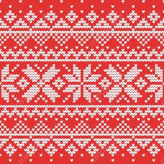 وکتور پترن طرح پارچه بافتنی کریسمس و ژاکت MV001192