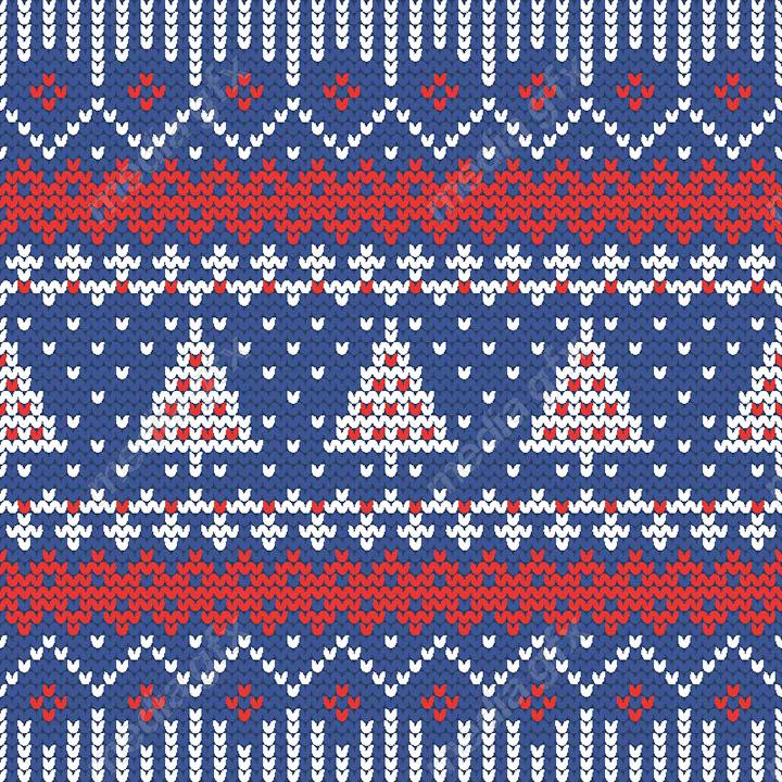وکتور پترن طرح پارچه بافتنی کریسمس و ژاکت MV001193