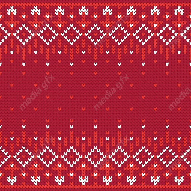 وکتور پترن طرح پارچه بافتنی کریسمس و ژاکت MV001195