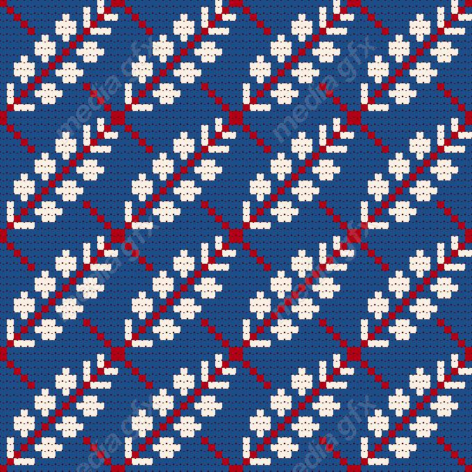وکتور پترن طرح پارچه بافتنی کریسمس و ژاکت MV001197