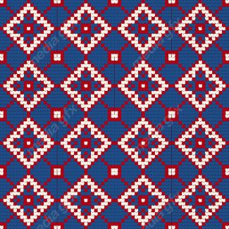 وکتور پترن طرح پارچه بافتنی کریسمس و ژاکت MV001198