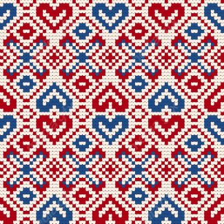 وکتور پترن طرح پارچه بافتنی کریسمس و ژاکت MV001199