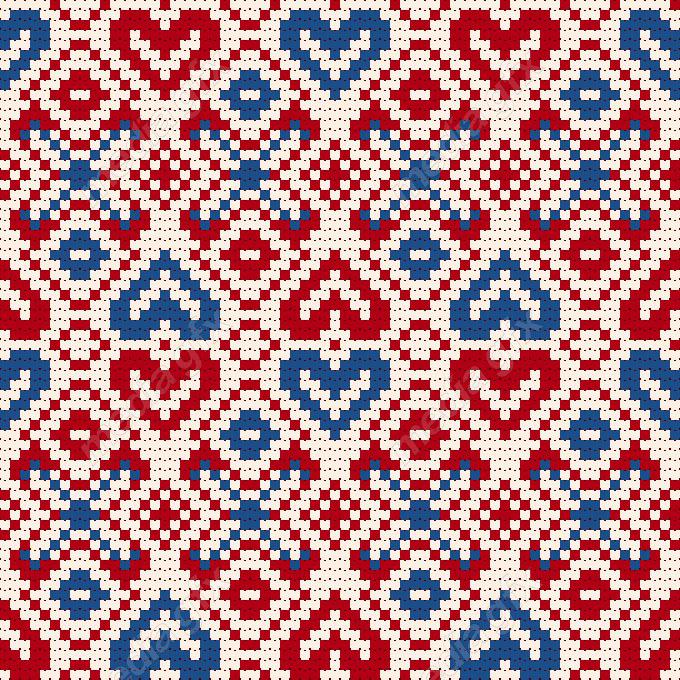 وکتور پترن طرح پارچه بافتنی کریسمس و ژاکت MV001199