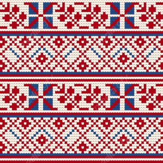 وکتور پترن طرح پارچه بافتنی کریسمس و ژاکت MV001200