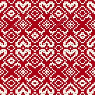 وکتور پترن طرح پارچه بافتنی کریسمس و ژاکت MV001205