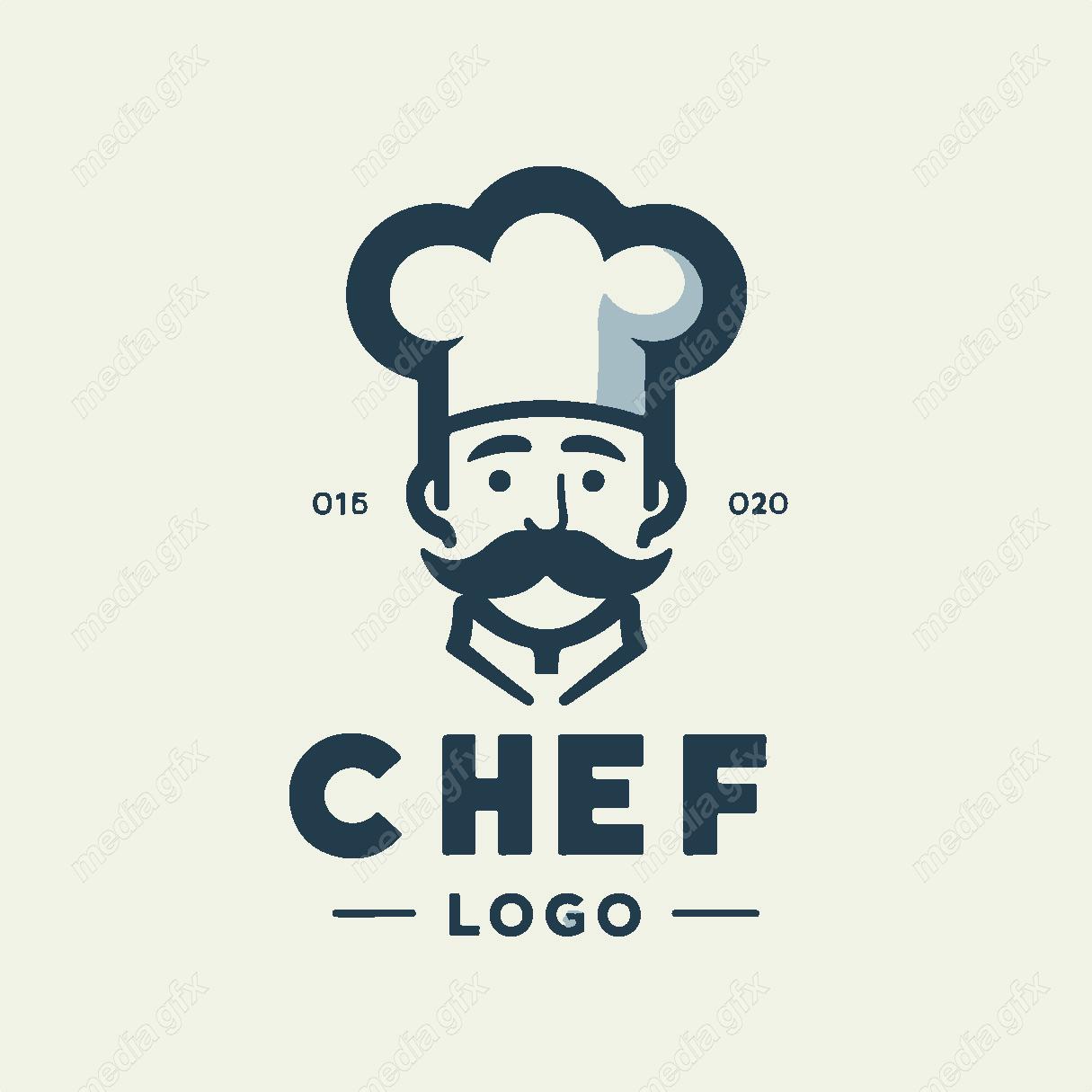 وکتور لوگو ی آشپز MV001214