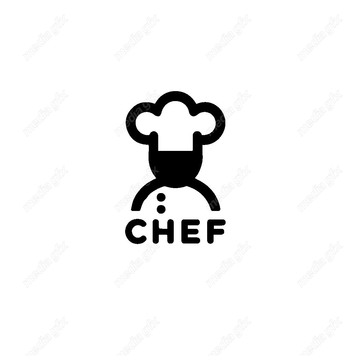 وکتور لوگو ی آشپز MV001224