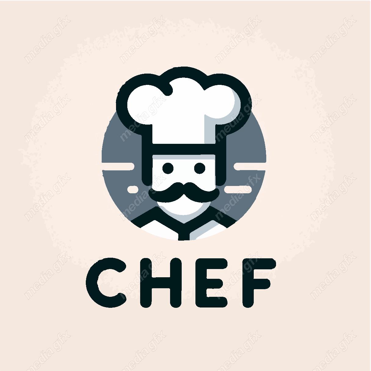 وکتور لوگو ی آشپز MV001226