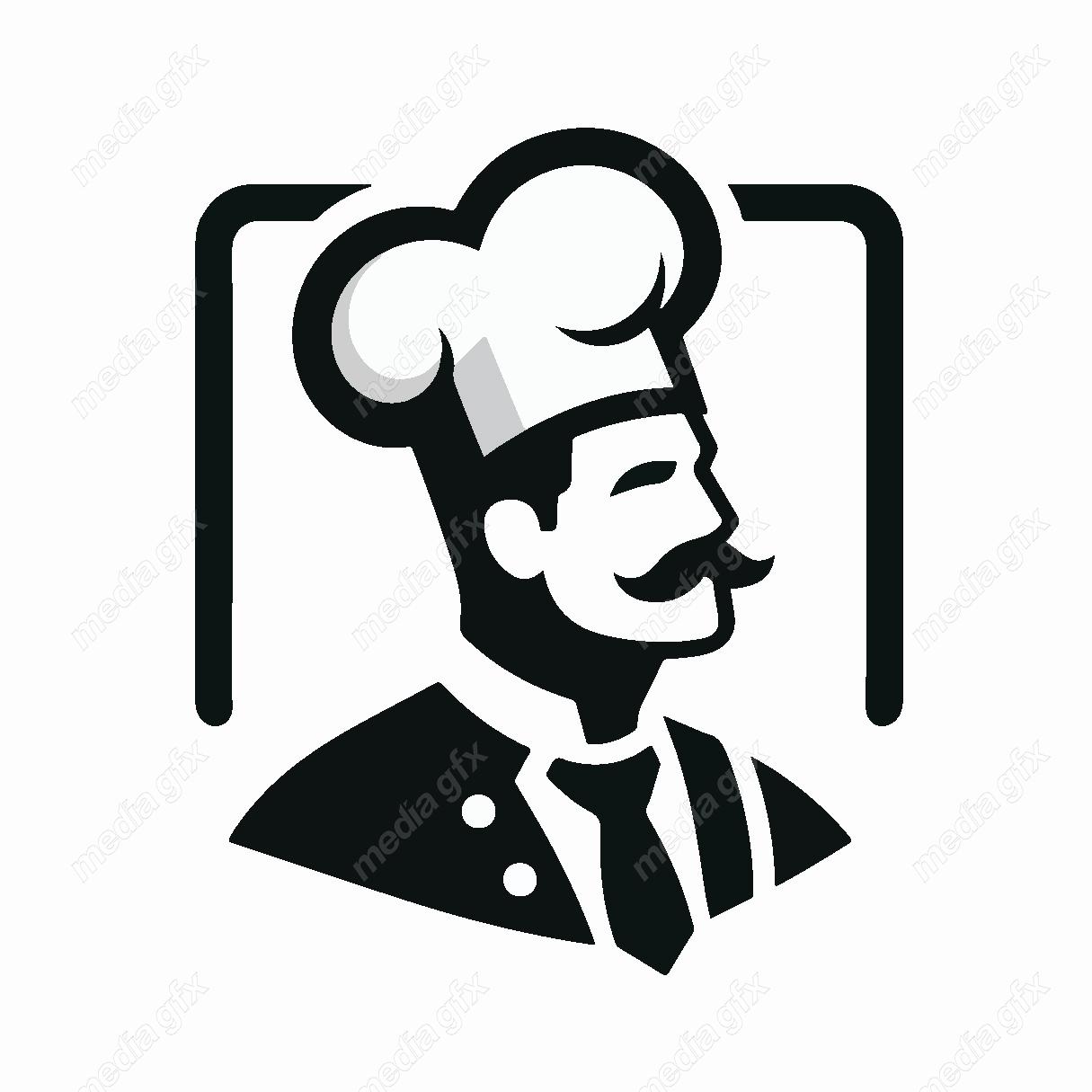 وکتور لوگو ی آشپز MV001232