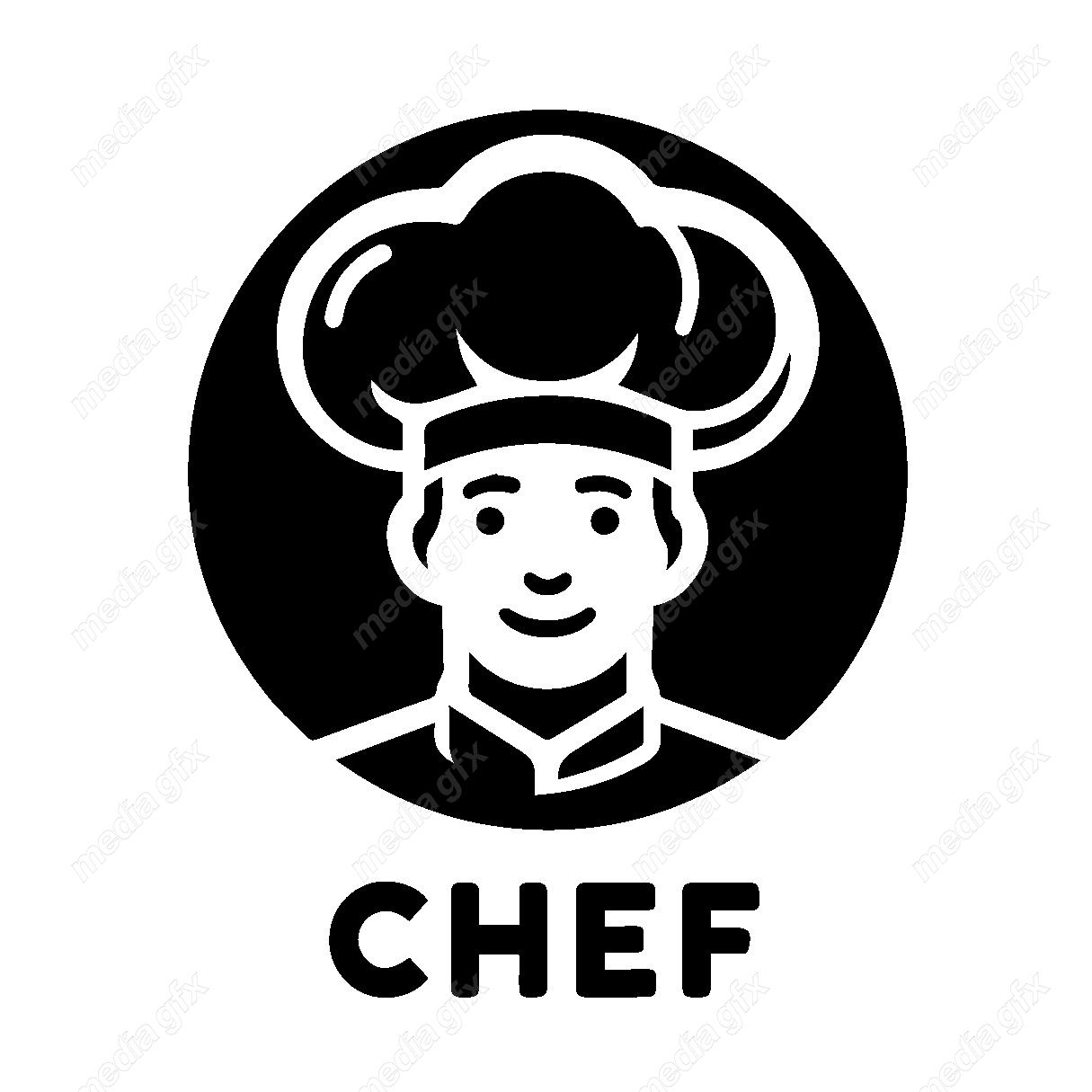 وکتور لوگو ی آشپز MV001244