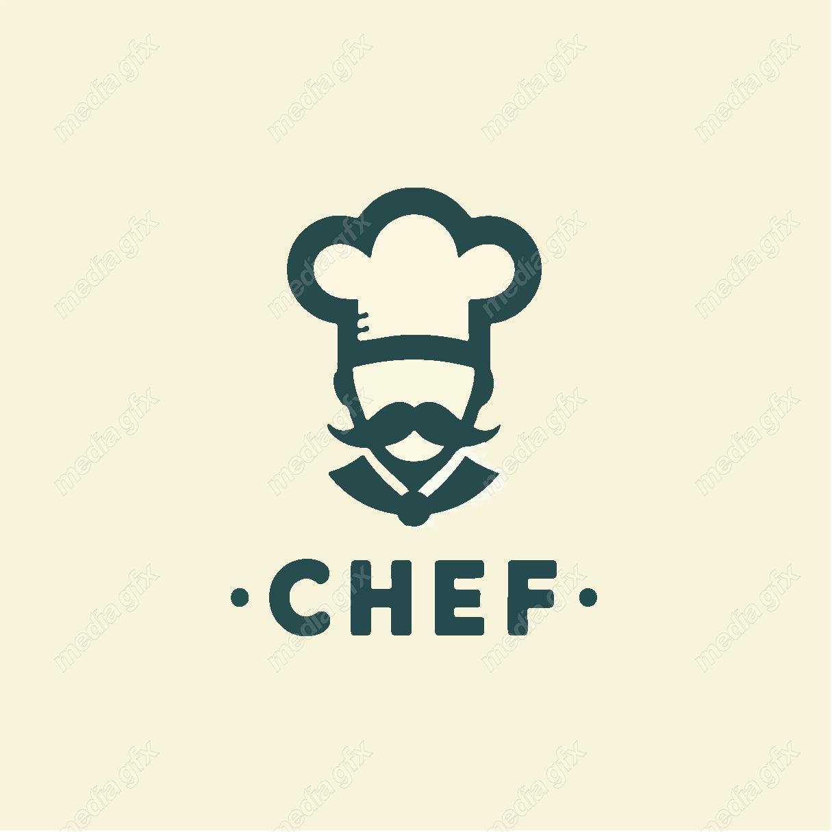 وکتور لوگو ی آشپز MV001249