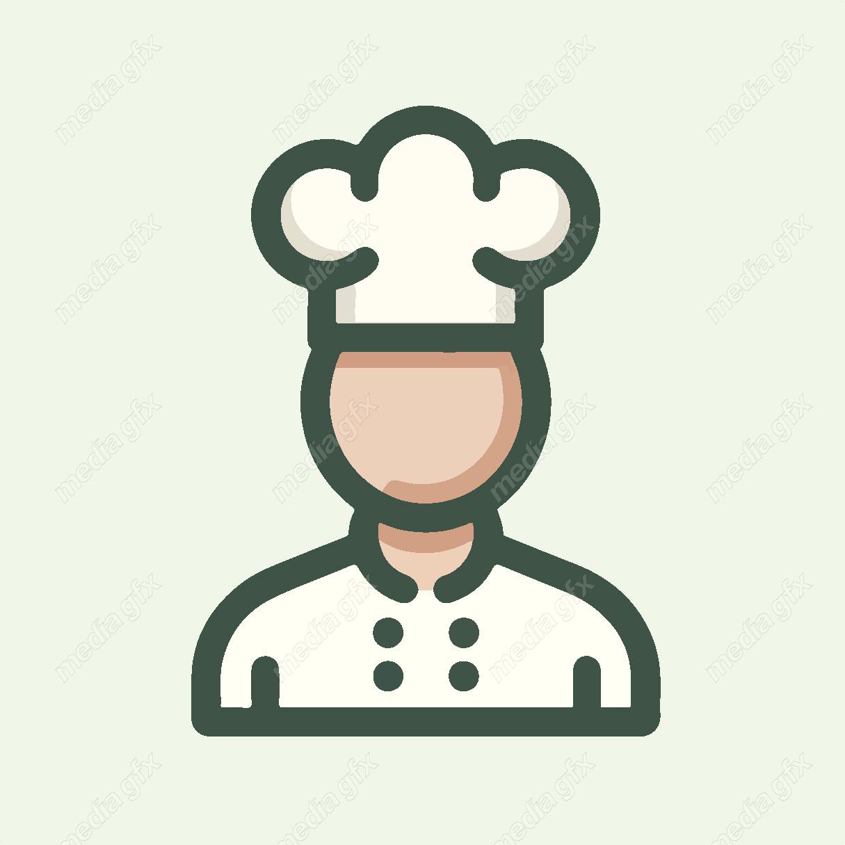 وکتور لوگو ی آشپز MV001251